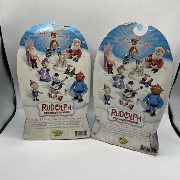 Round 2 Memory Lane Rudolph Red Nosed Reindeer Sam the Snowman Casual Santa READ - Picture 16 of 16